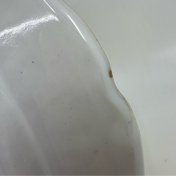 Vintage Made in Italy Hand Painted Turkey Plate.  Serve Ware Thanksgiving Farm - Picture 9 of 9